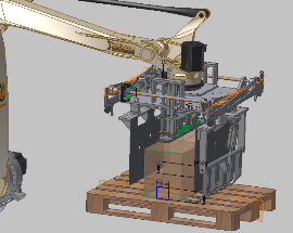 Progettazione e realizzazione utensile robot